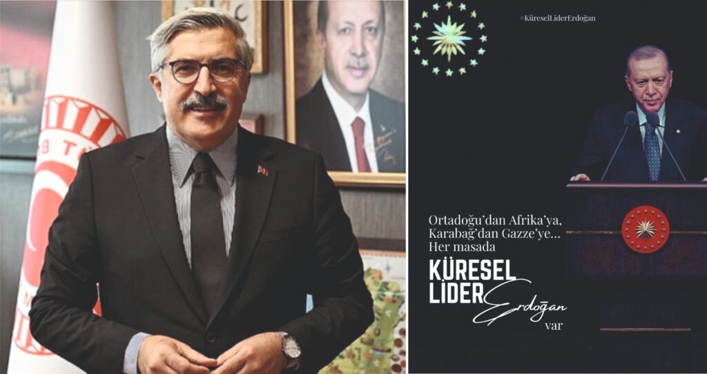 YAYMAN: ERDOĞAN LİDERLİĞİNDE TÜRKİYE, BARIŞIN VE VİCDANIN SESİ OLMUŞTUR