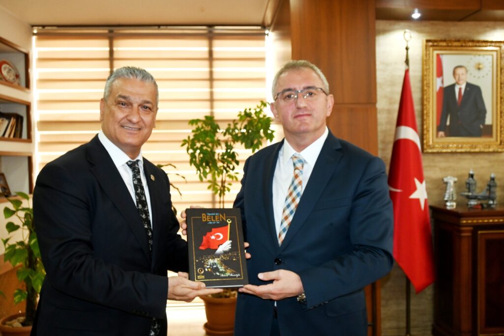 BAŞKAN GÜL, İSKENDERUN KAYMAKAMI MUHAMMET ÖNDER’İ AĞIRLADI