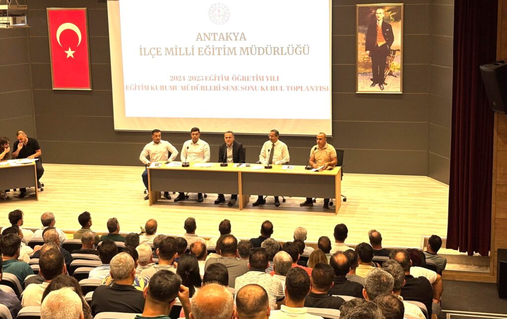 ANTAKYA’DA EĞİTİMİN ROTASI ÇİZİLDİ