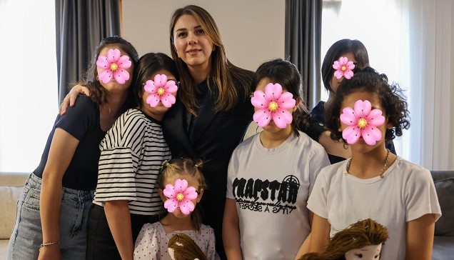 ESRA MASATLI, ÇOCUKLARLA BİRLİKTE SEVGİ DOLU BİR HİKÂYE YAZDI!