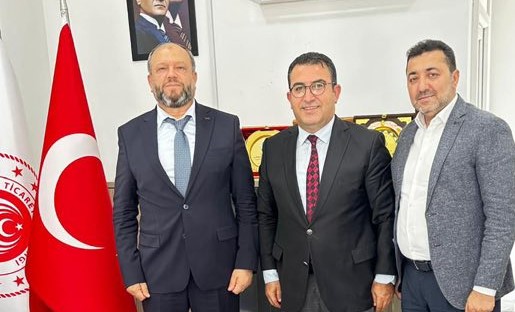 İL MÜDÜRÜ HALİT İMREK, SURİYE HEYETİNİ AĞIRLADI