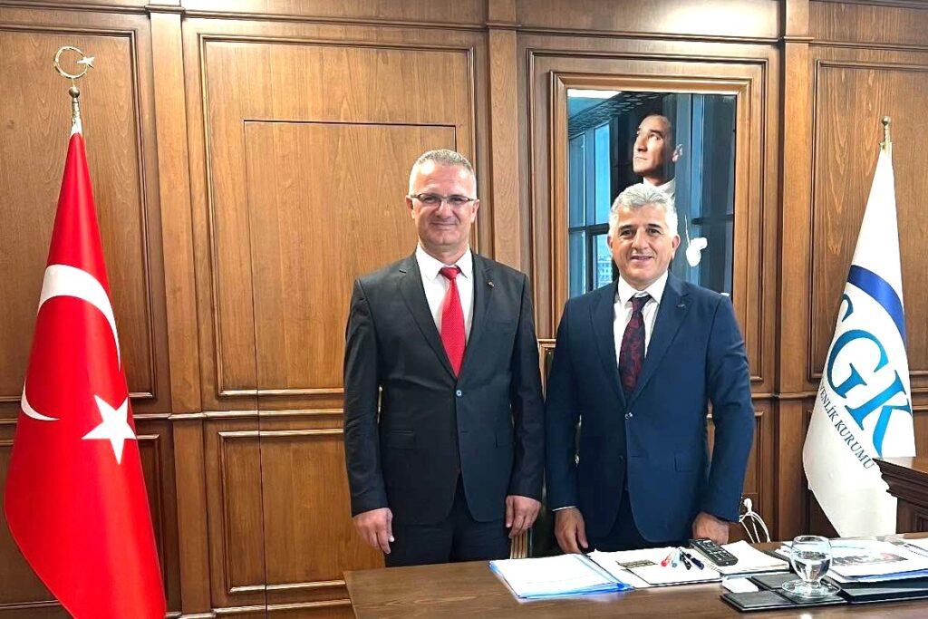 SGK HATAY İL MÜDÜRÜ BAL, BEKTAŞLI’YI AĞIRLADI