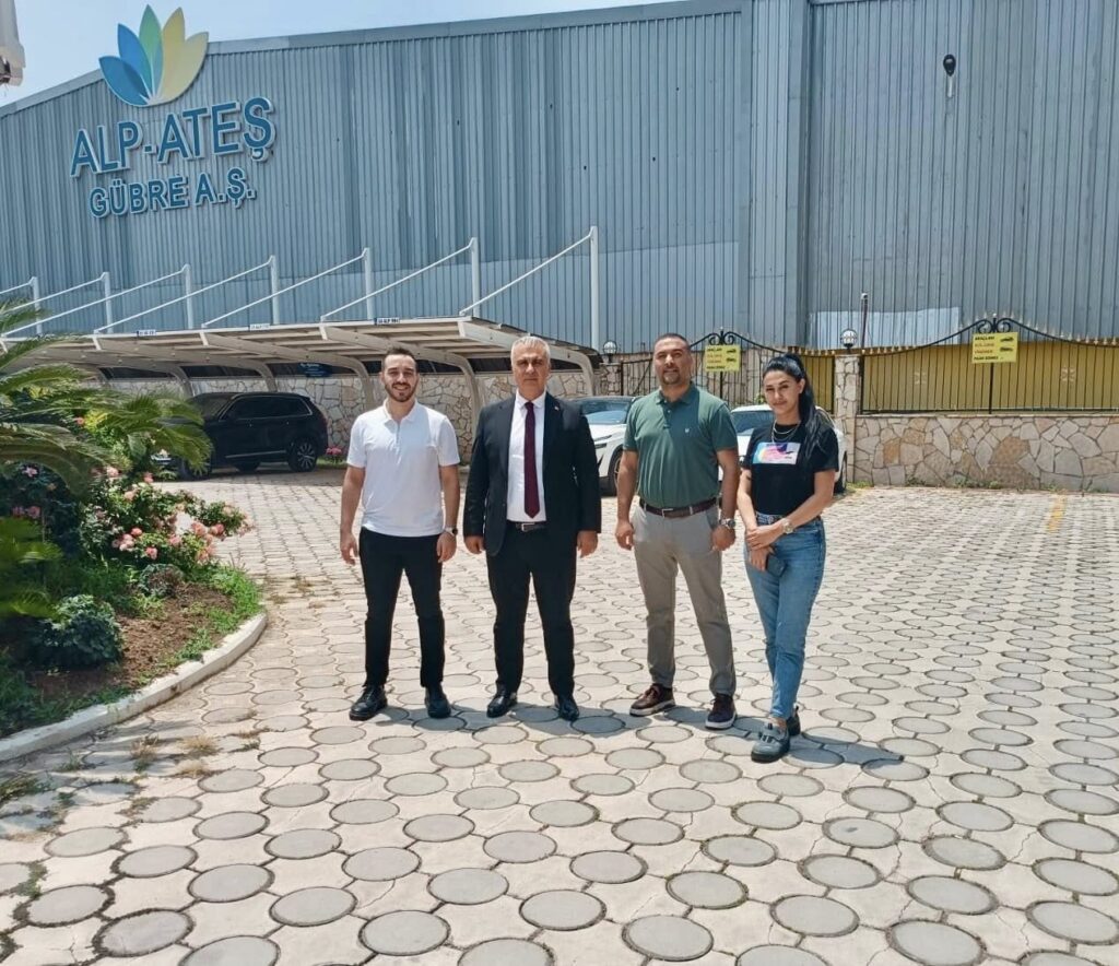 TÜRKMEN’DEN GÜBRE ÜRETİM TESİSİNE ZİYARET