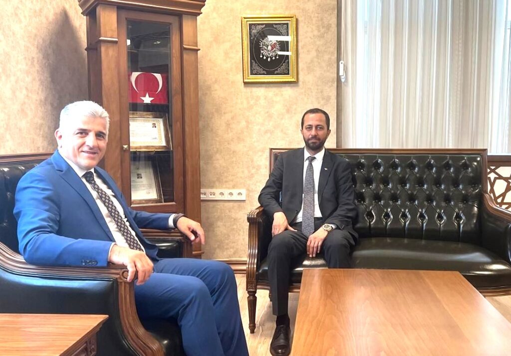 BAŞKAN YALÇIN ZİYARETLERDE BULUNDU