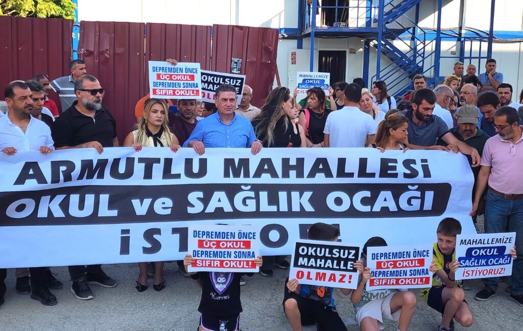 “ARMUTLU’YA OKUL VE SAĞLIK OCAĞI YAPILMADAN YENİDEN İNŞA OLMAZ!”