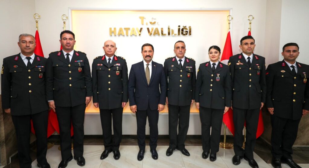 VALİ MASATLI JANDARMA TEŞKİLATINI KABUL ETTİ