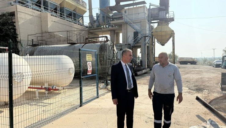 BAŞKAN ÇELİK MADEN OCAĞINI İNCELEDİ
