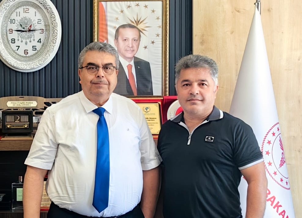 HÜRRİYET SAĞLIK-SEN’DEN HATAY İL SAĞLIK MÜDÜRÜ DR. SITKI SÖNMEZ’E TEŞEKKÜR: “SAĞLIK ÇALIŞANLARININ YANINDAYIZ”