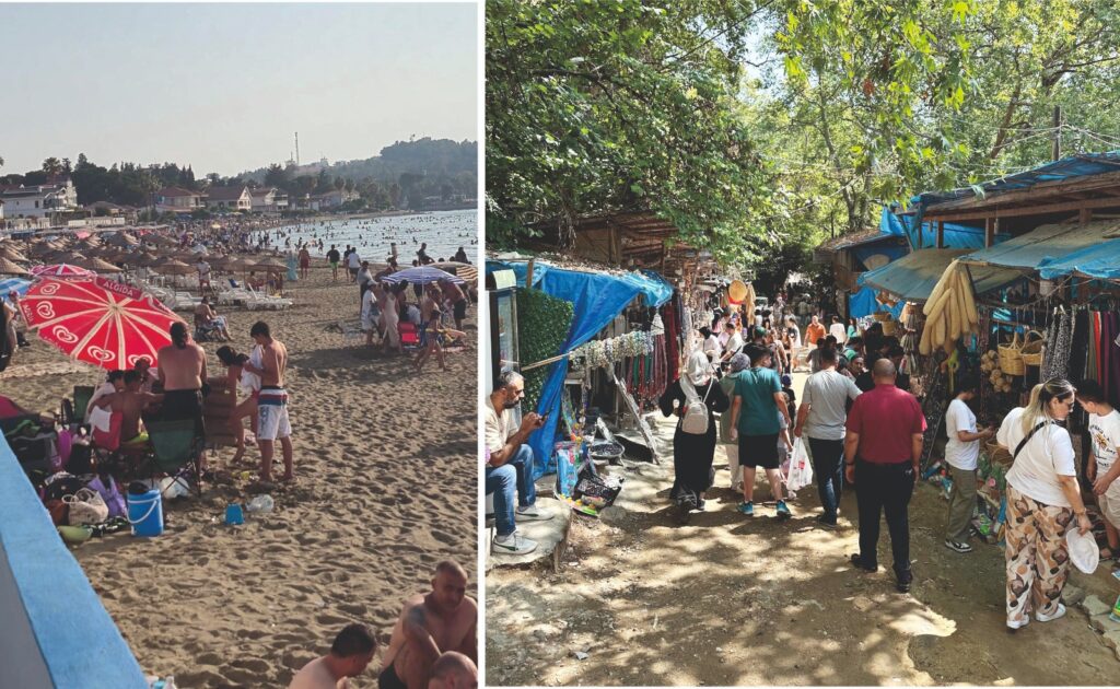 BAYRAMDA MESİRE YERLERİ VE SAHİLLER DOLDU TAŞTI
