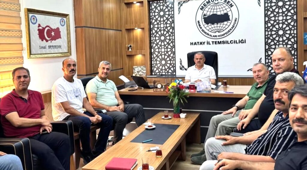 MEMUR-SEN HATAY’DA BAŞKANLAR KURULU TOPLANDI