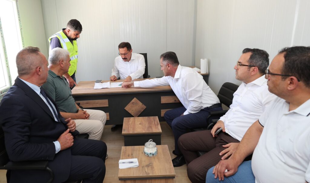AKDAŞ, VALİ MASATLI’YA BRİFİNG VERDİ