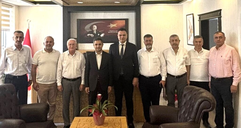 HESOB’DAN KAYMAKAM MURAT’A TEBRİK ZİYARETİ