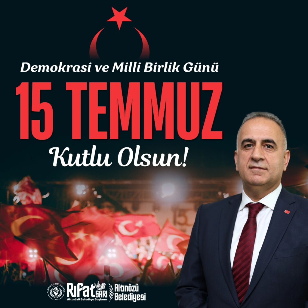 BAŞKAN SARI: 15 TEMMUZ’DA HAİN PLANLAR, MİLLETİMİZİN İMANINA VE CESARETİNE ÇARPTI
