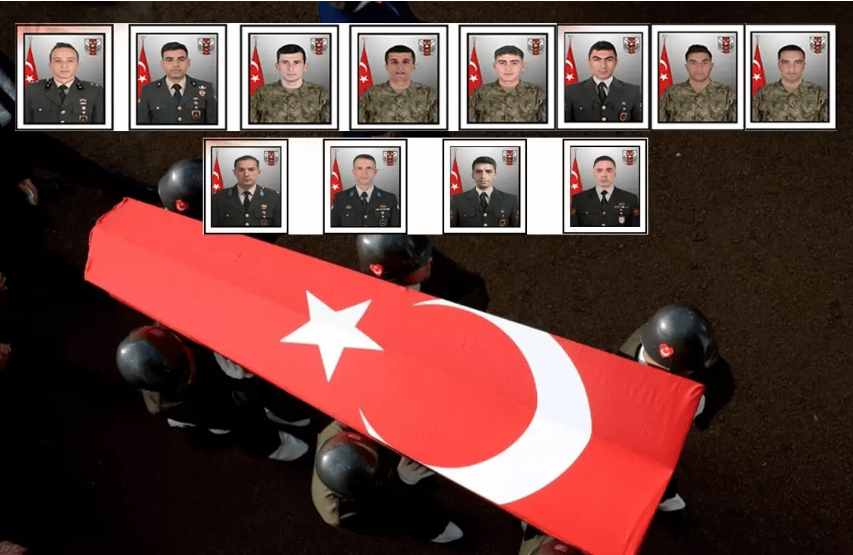 TÜRKİYE ŞEHİTLERİNE AĞLIYOR