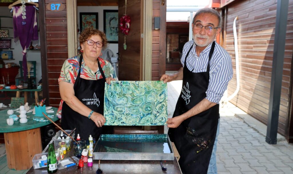 EBRU USTALARI HATAY’DA BULUŞTU