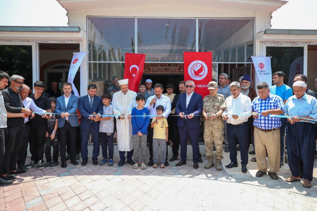 İSKENDERUN’DA DEPREMDE YIKILAN CAMİNİN YERİNE YENİSİ İNŞA EDİLDİ