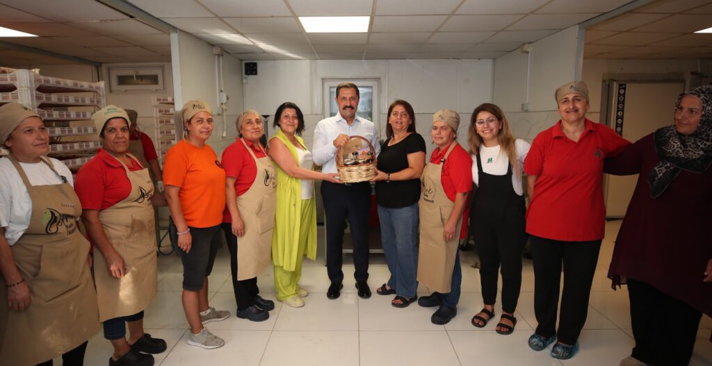 VALİ MASATLI’DAN DEFNE KADIN GİRİŞİMİ ÜRETİM VE İŞLETME KOOPERATİFİNE ZİYARET