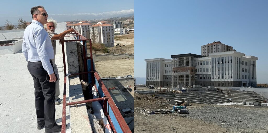 HATAY VALİLİĞİ HİZMET KAMPÜSÜ YÜKSELİYOR