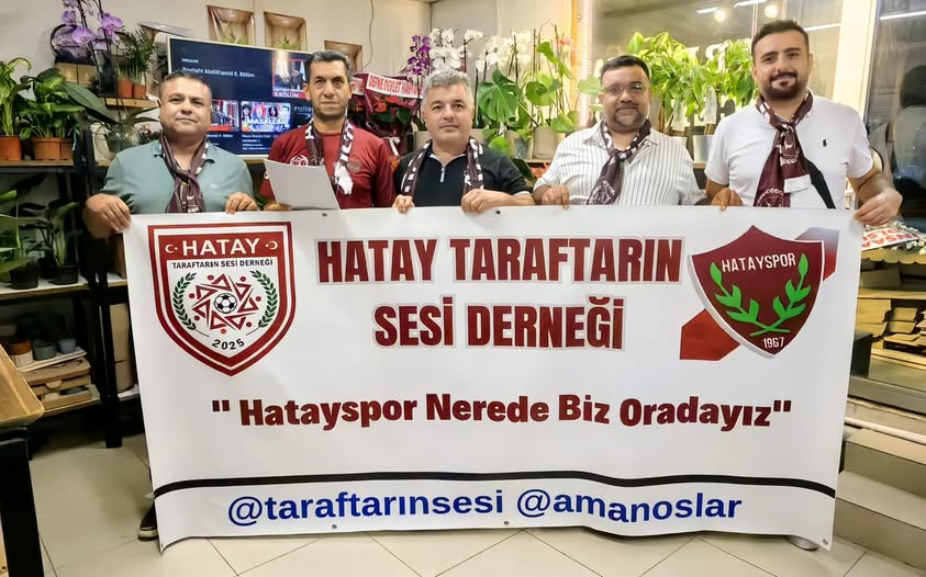 TARAFTARIN SESİ DERNEĞİ’NDEN HATAYSPOR YÖNETİMİNE TARİHİ ÇAĞRI!