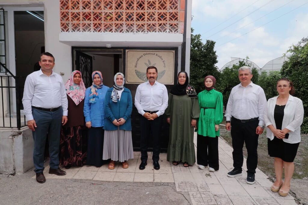 VALİ MASATLI’DAN DÖRTYOL KADIN GİRİŞİMİ ÜRETİM VE İŞLETME KOOPERATİFİNE ZİYARET