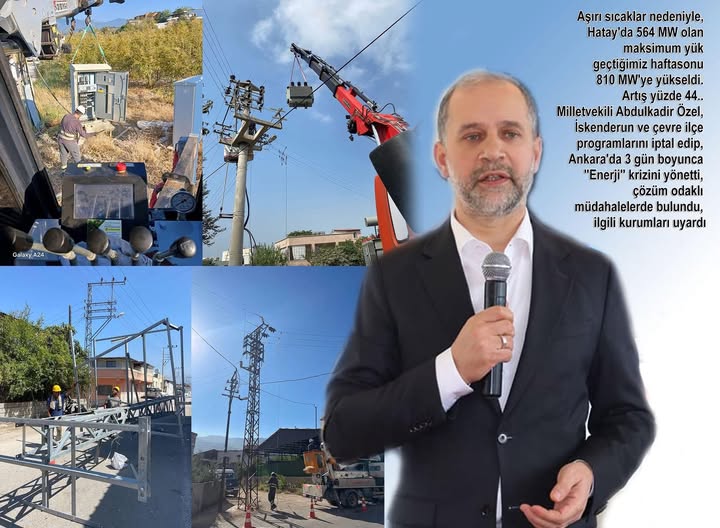 MİLLETVEKİLİ ÖZEL, KESİNTİSİZ ENERJİ VATANDAŞIN TEMEL HAKKI, DEVLETİN TEMEL VAZİFESİDİR!