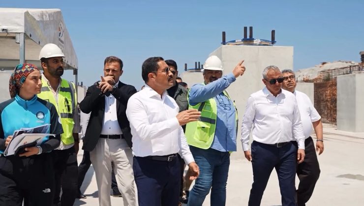 VALİ MASATLI, DEV SAĞLIK KOMLEKSİNİ İNCELEDİ