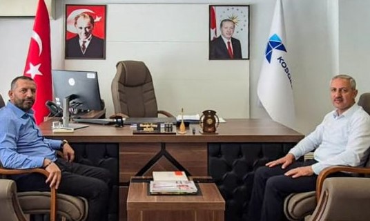 REKTÖR EREN’DEN KOSGEB İL MÜDÜRLÜĞÜ’NE ZİYARET
