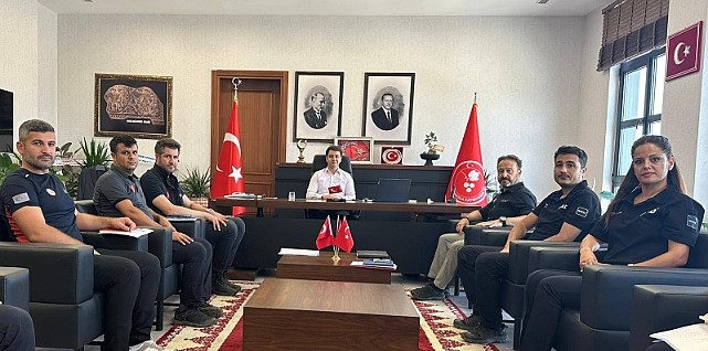 AFAD’DAN HASSA KAYMAKAMI’NA ZİYARET