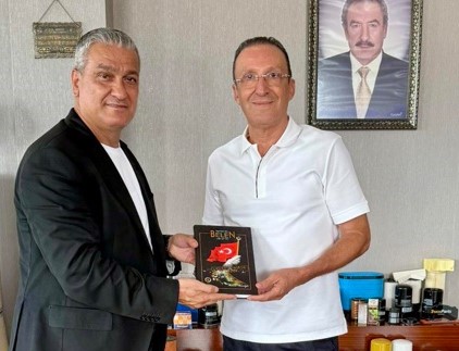 BELEN BELEDİYE BAŞKANI İBRAHİM GÜL’DEN ZEKİ GÖÇMEN’E ZİYARET