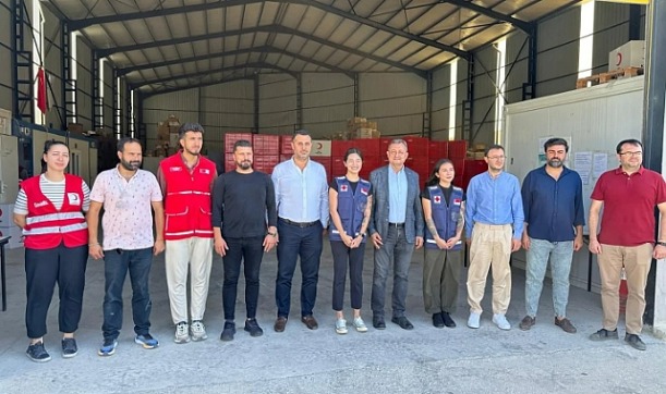 SİNGAPUR KIZILHAÇ’INDAN KIZILAY HATAY’A ZİYARET