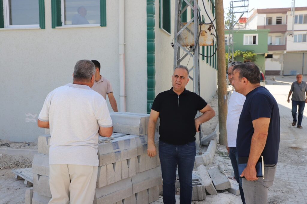 ÇETENLİ’DEKİ ÇOK AMAÇLI SALONDA SON RÖTUŞLAR