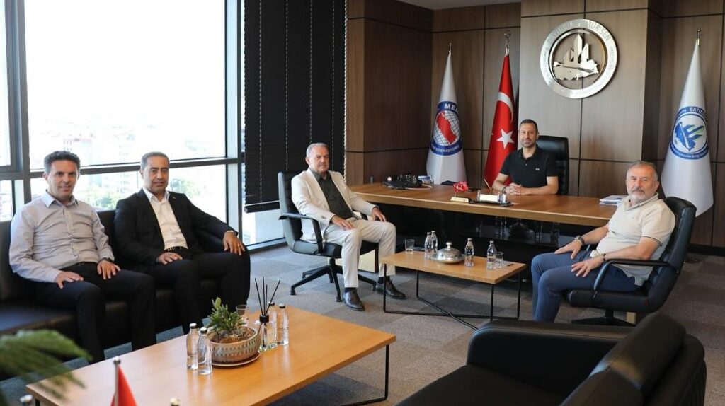 TUTAR GENEL BAŞKAN İLE GÖRÜŞTÜ