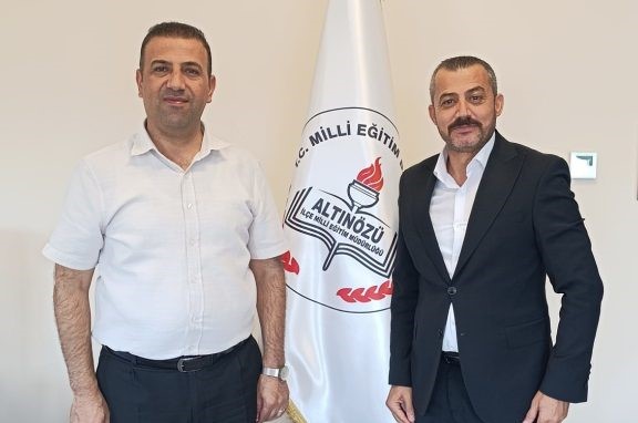 BAŞKAN TÜRK’TEN MİLLİ EĞİTİM MÜDÜRÜ GÜNER’E ZİYARET