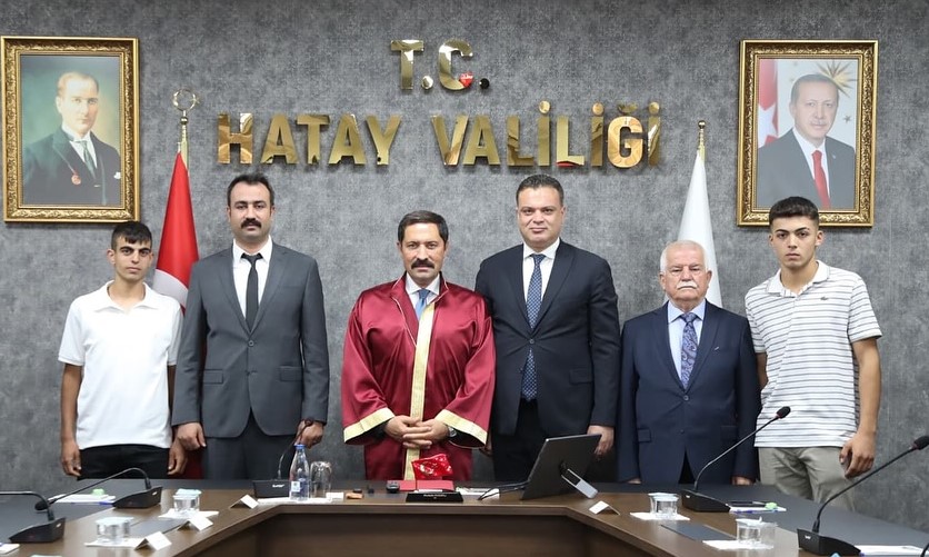 VALİ MASATLI, YILIN AHİSİ, KALFASI VE ÇIRAĞINI KABUL ETTİ