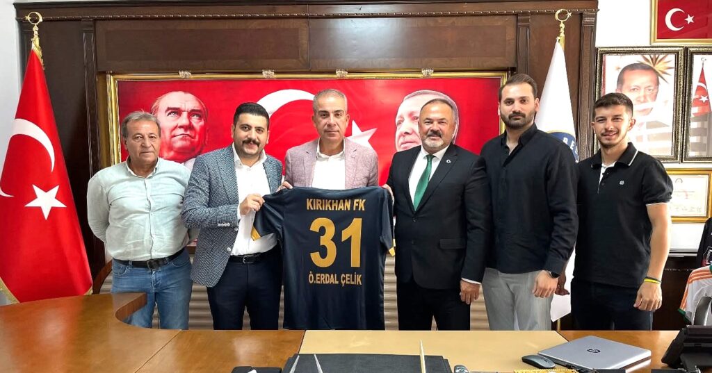 ÇELİK’TEN KIRIKHANSPOR’A TAM DESTEK
