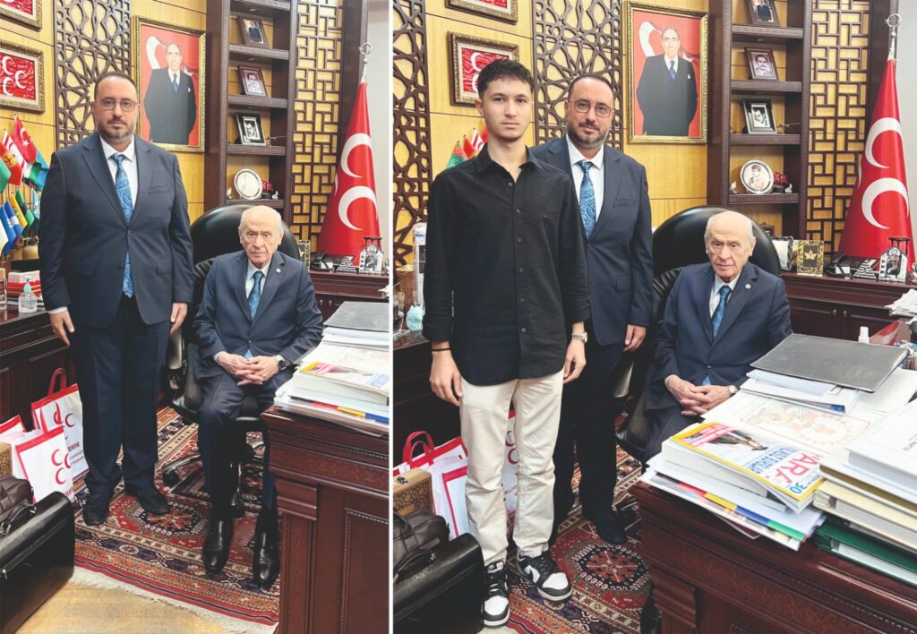 ŞENER AİLESİNDEN BAHÇELİ’YE ZİYARET