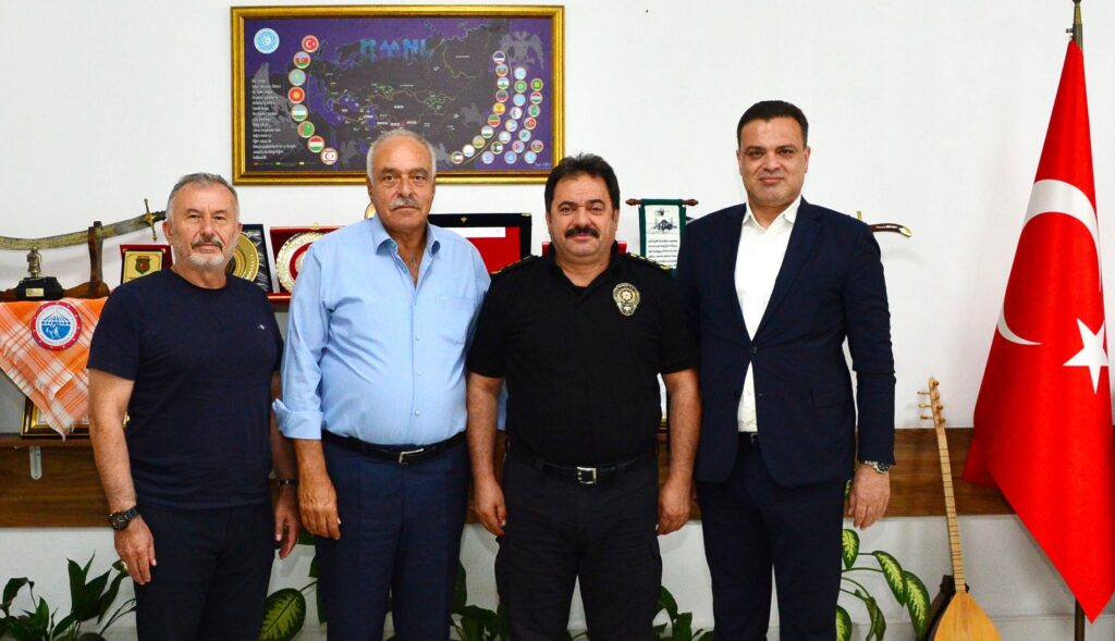 STK’LARDAN EMNİYET MÜDÜRÜ GÖKCE’YE ZİYARET