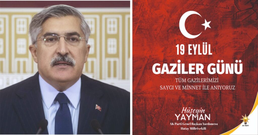 YAYMAN: GAZİLERİMİZ MİLLETİMİZİN ONUR NİŞANIDIR