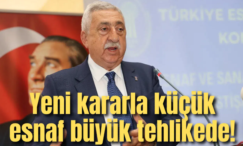 PALANDÖKEN: KÜÇÜK ESNAF RİSK ALTINDA