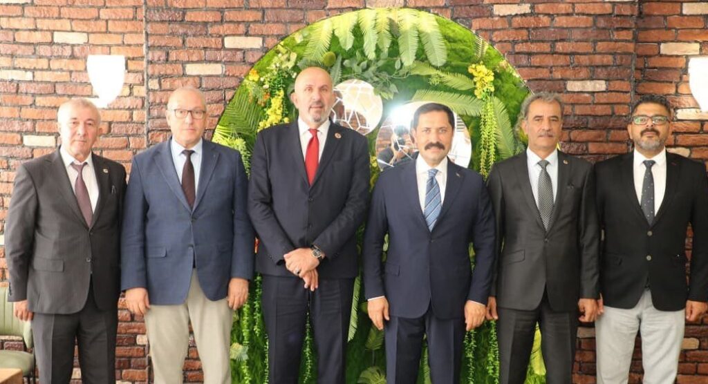 TÜRKİYE MUHTARLAR KONFEDERASYONU BAŞKANI DELİBALTA’DAN VALİ MASATLI’YA ZİYARET
