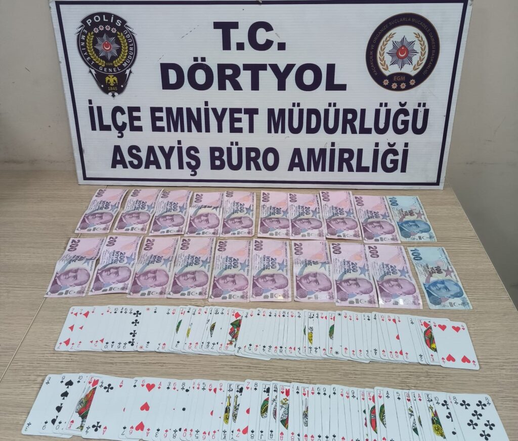 KUMAR OYNAYAN 3 KİŞİYE 27 BİN 741 LİRA CEZA KESİLDİ