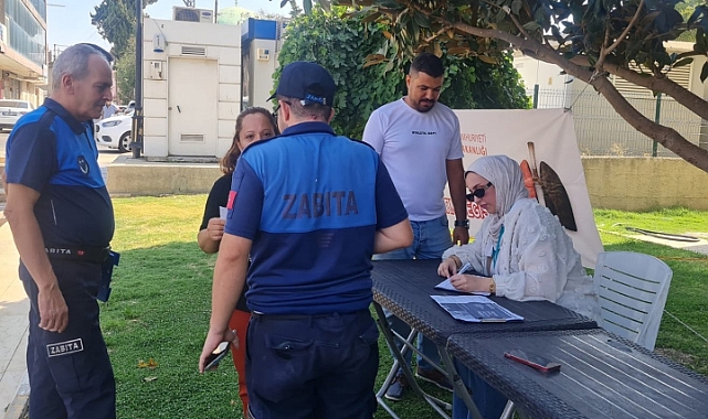 REYHANLI’DA SİGARAYLA MÜCADELE BİLGİLENDİRME STANDI