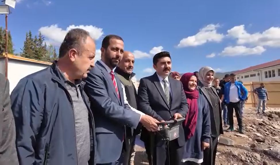 YAYLADAĞI’NDA SPOR SALONU TEMELİ ATILDI