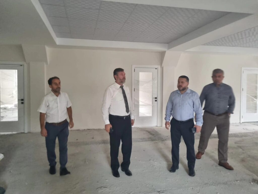 İL MÜFTÜSÜ TOPÇU, DÖRTYOL’DAKİ CAMİİ VE KUR’AN KURSU İNŞAATINI İNCELEDİ