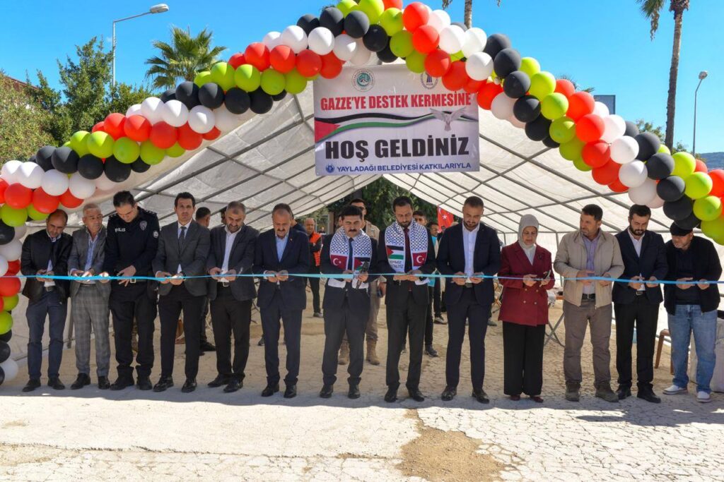 YAYLADAĞI’NDA GAZZE YARARINA KERMES AÇILDI