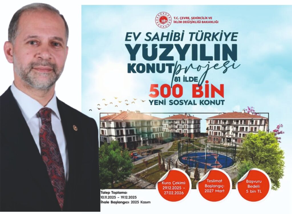 ÖZEL: “81 İLDE 500 BİN KONUT YAPIYORUZ”