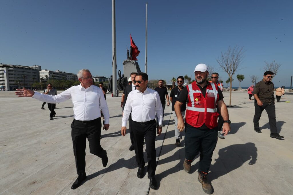 İSKENDERUN SAHİLİNDE DÜZENLEME VE YENİLEME PROJESİ SÜRÜYOR