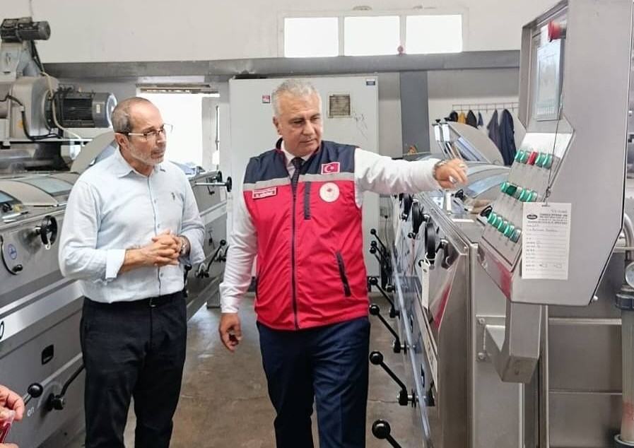 TÜRKMEN ZEYTİNYAĞI İŞLETMELERİNİ DENETLEDİ