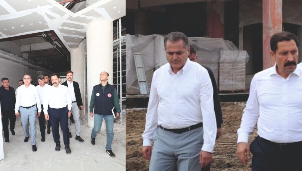 MASATLI VE AKDAŞ DEV TESİSİ İNCELEDİ