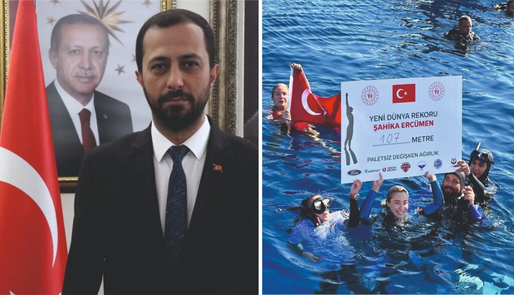 BAŞKAN YALÇIN FAHRİ HEMŞEHRİ ERCÜMEN’İ KUTLADI